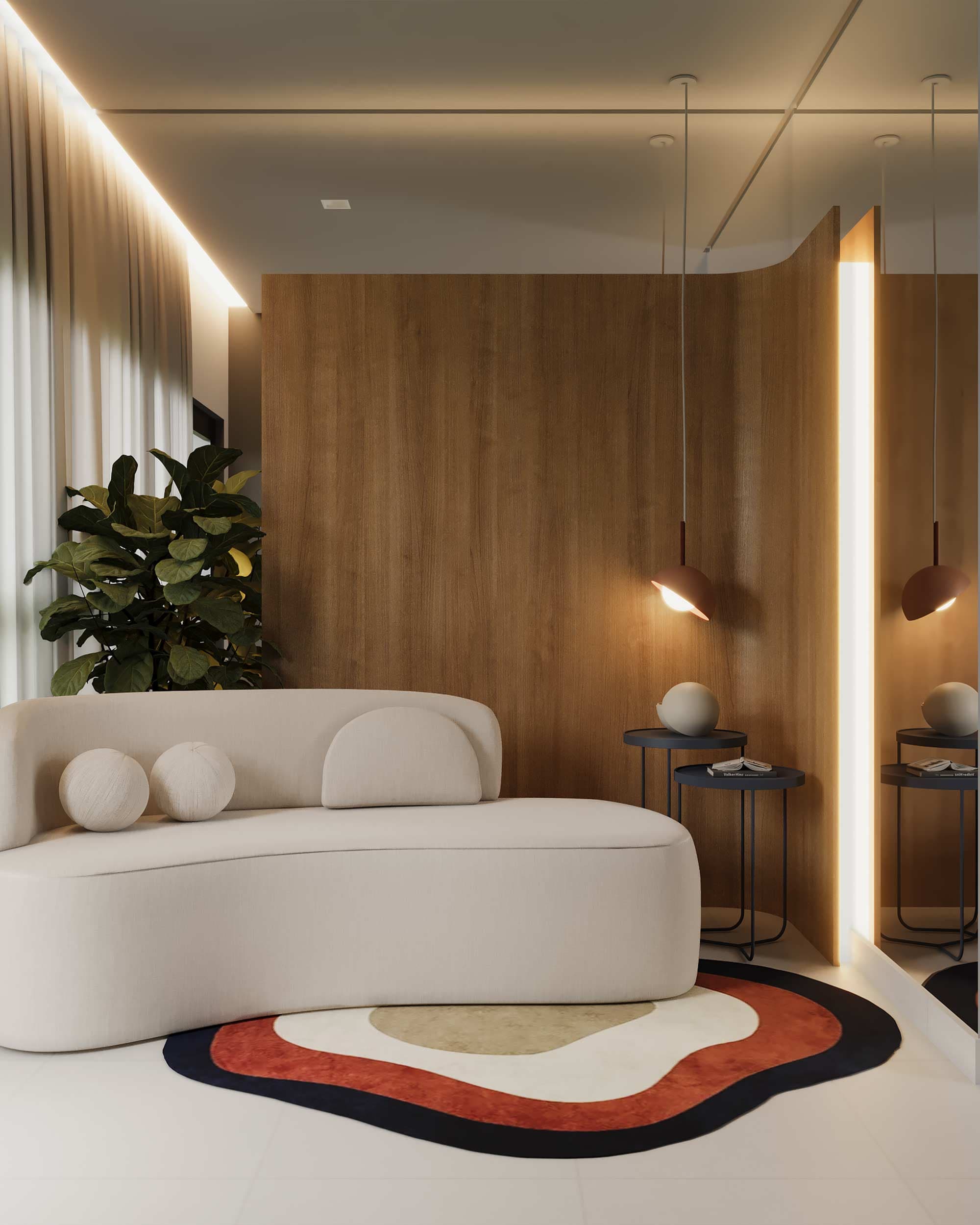 Apartamento no Portão com 2 quartos